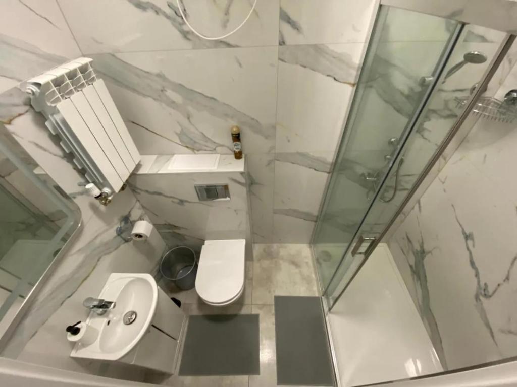 Łazienka w Hostel PEREMOGA